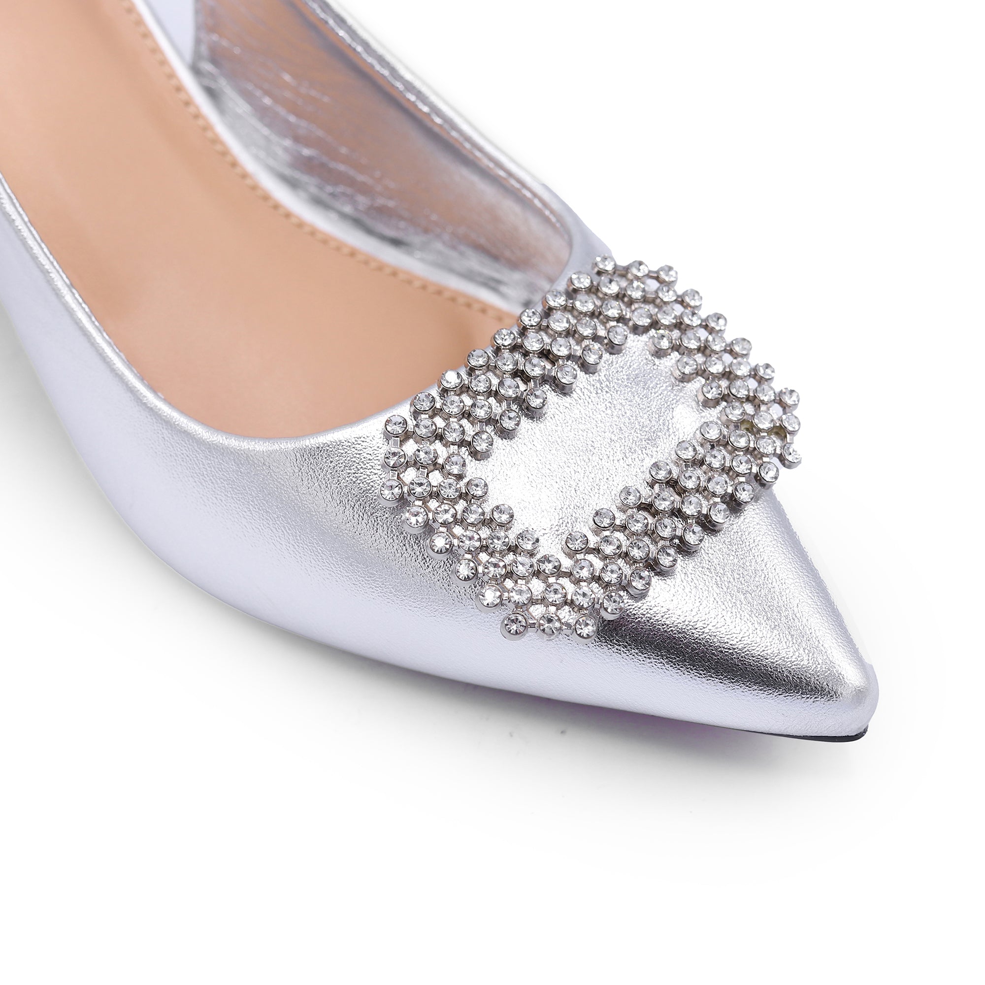 Slingback Heel 8102165 Silver