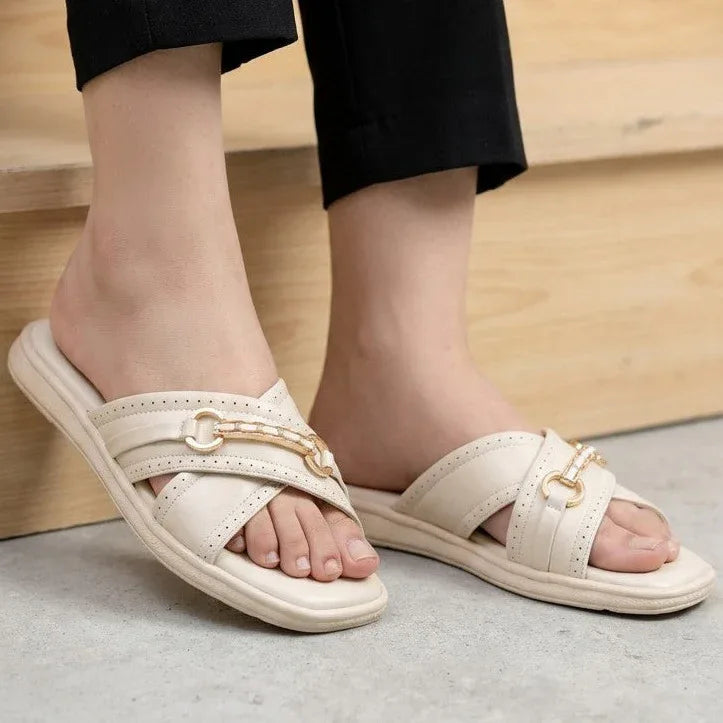 Crisscross Slide 8003575 Fawn