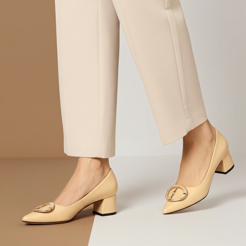 Beige Formal Court Shoes / 8108137
