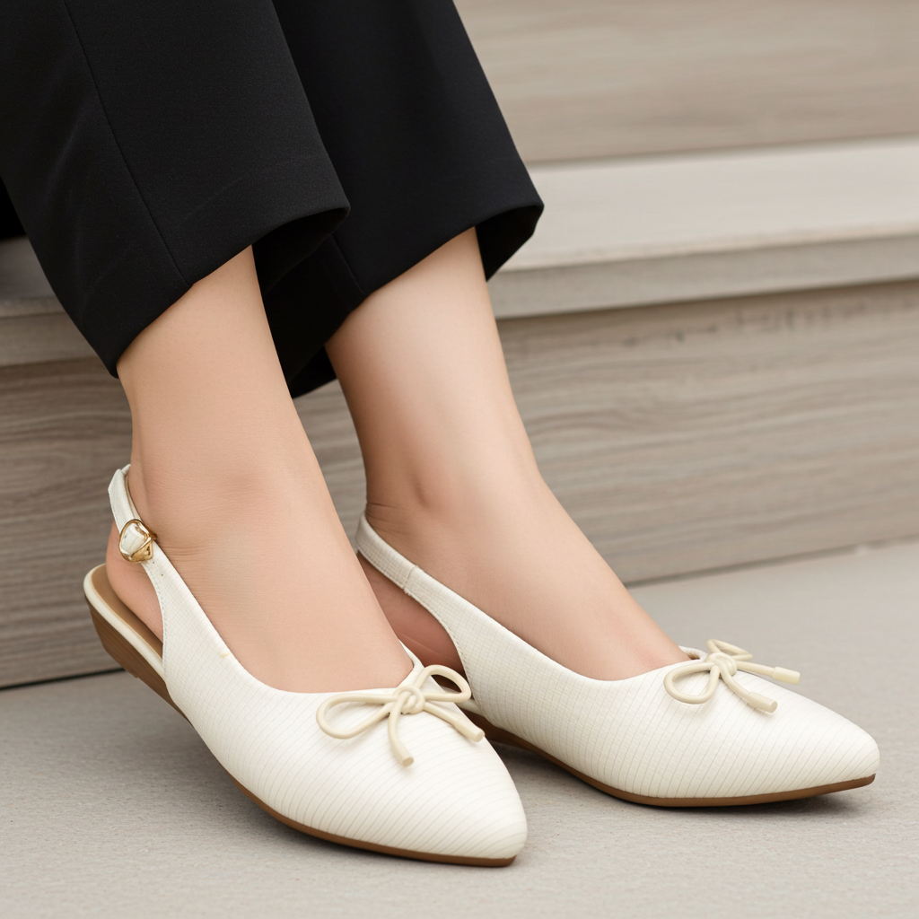 Fawn Sling Back Flats Shoes / 8007167