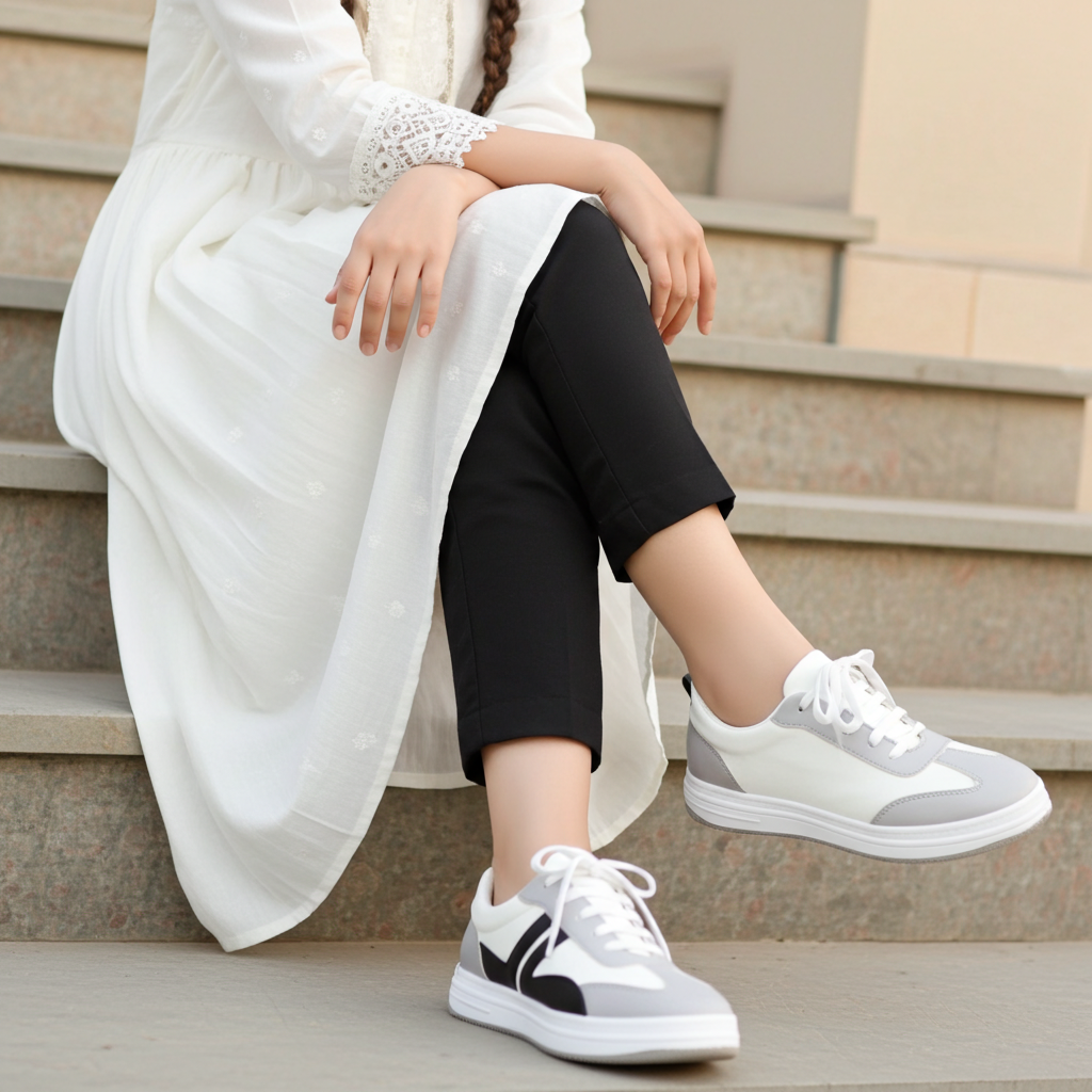 White URBAN CHIC Sneakers / 700905