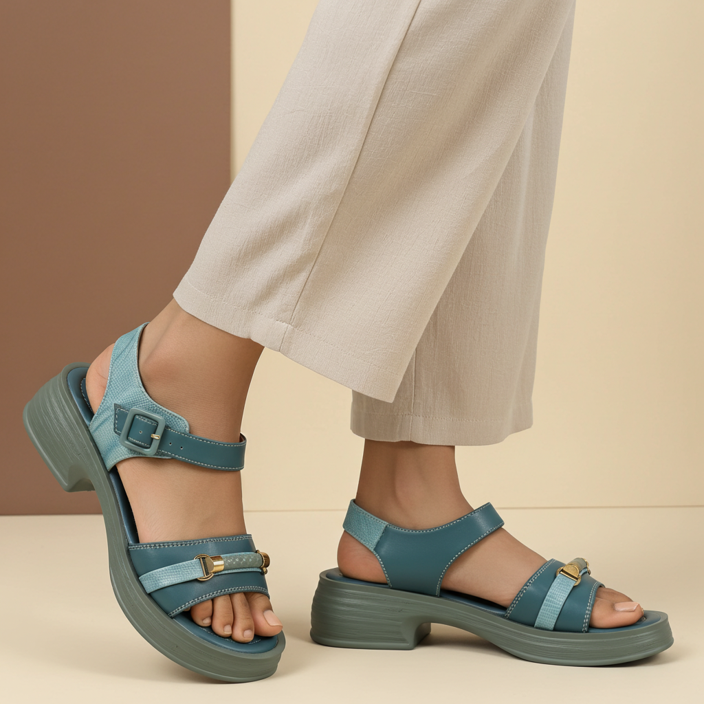 Ladies Mint Sandals / 8002294