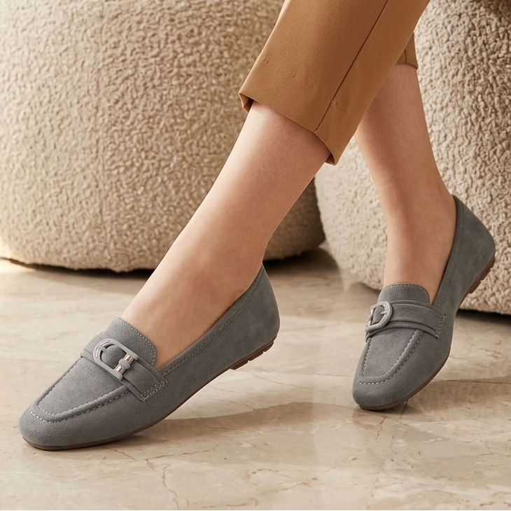 Soft Loafers 8004632 Grey