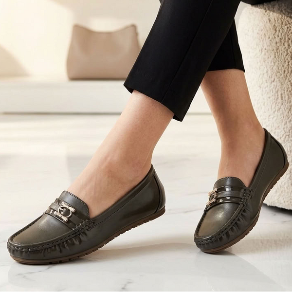 Moccasin Loafers 8004664 Green