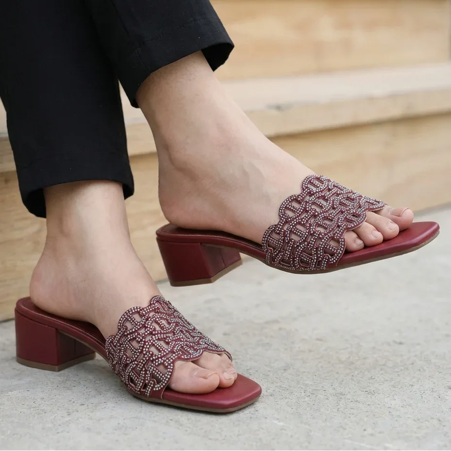 Crystal Chain-Link 8103117 Maroon