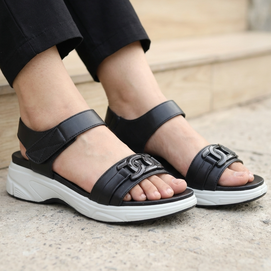 Platform Sandals 8002300 Black