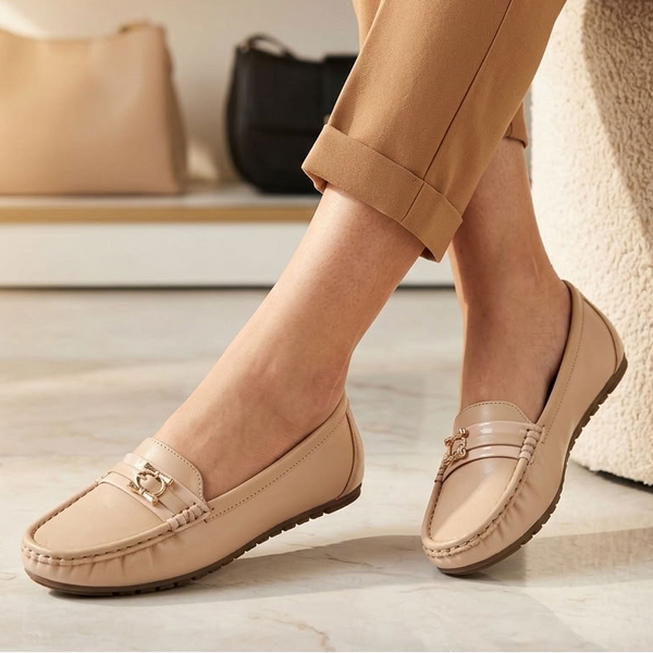 Moccasin Loafers 8004664 Beige