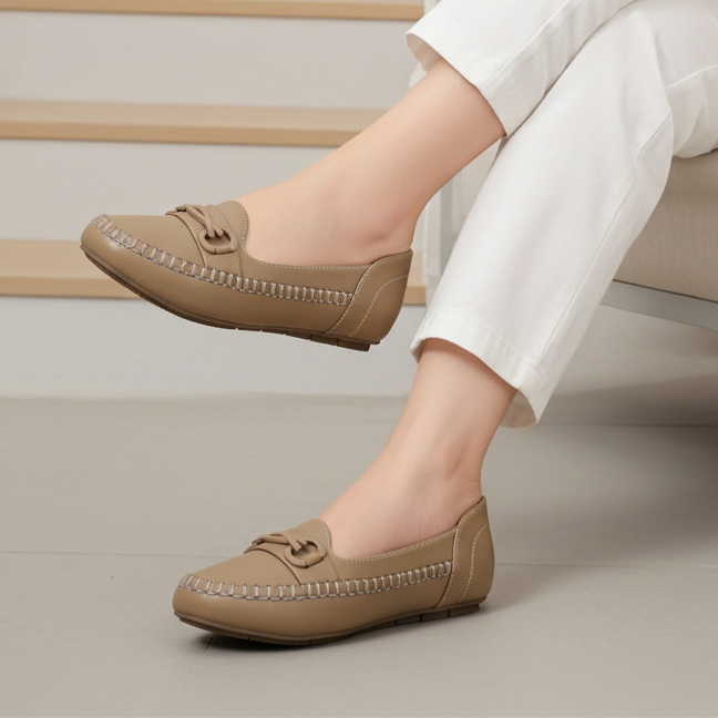 Brass Loafer For Women 8004380
