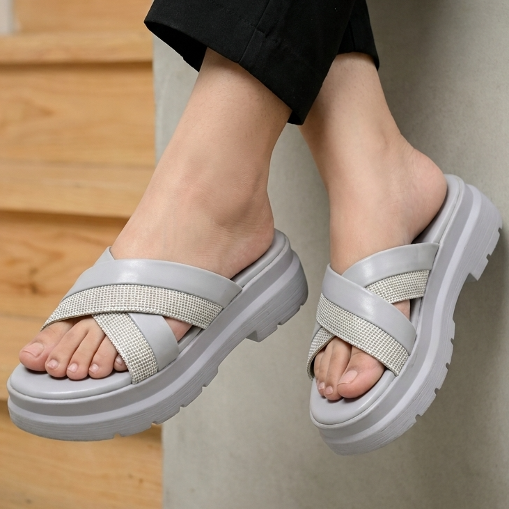 Mesh Crisscross 8003568 Grey