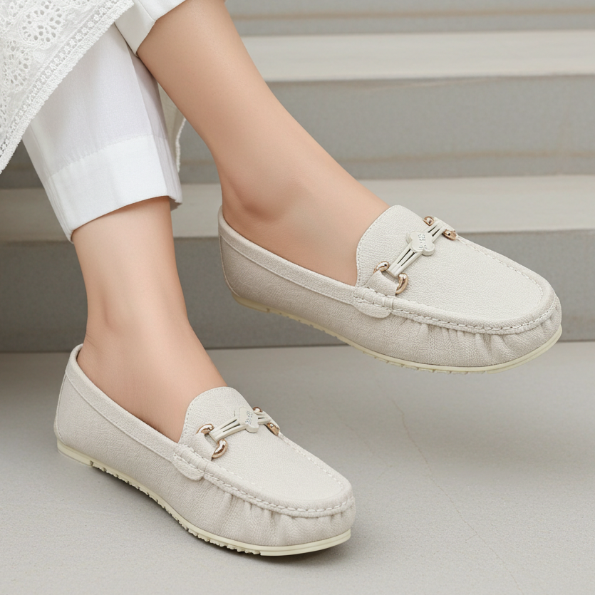 Women's Slip-On Comfort Flats 8004348 Fawn