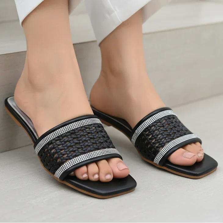 Crystal Woven 8003593 Black