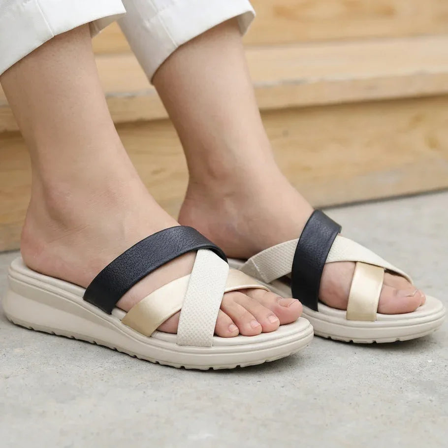 Slide Slippers 8003557 Fawn