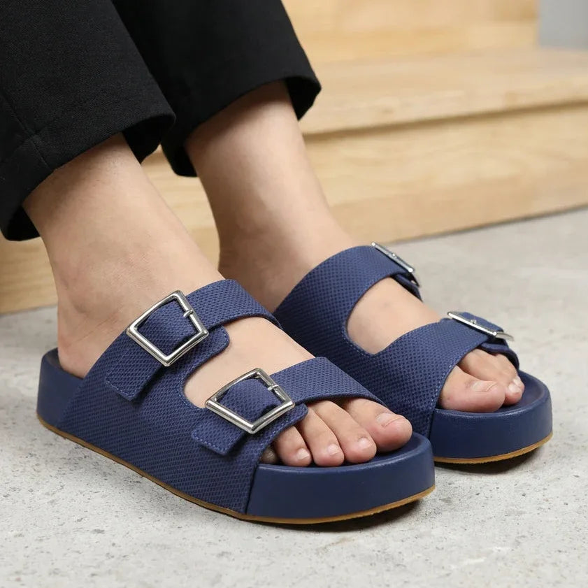 Buckle Slide 8003550 Navy