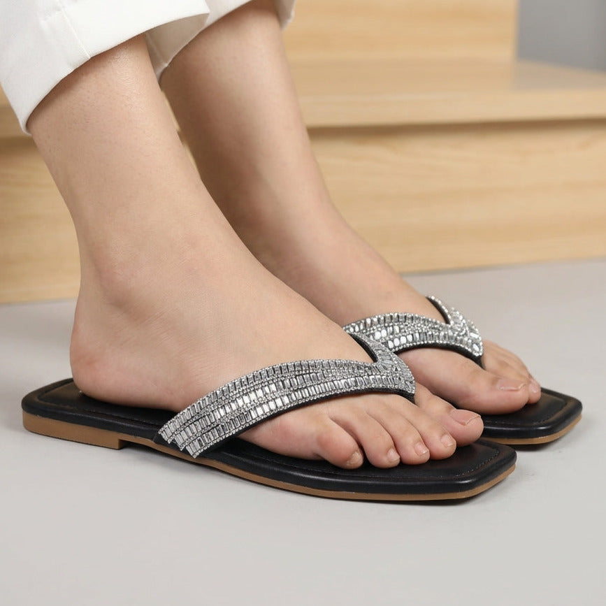 Crystal Thong 8001100  Black